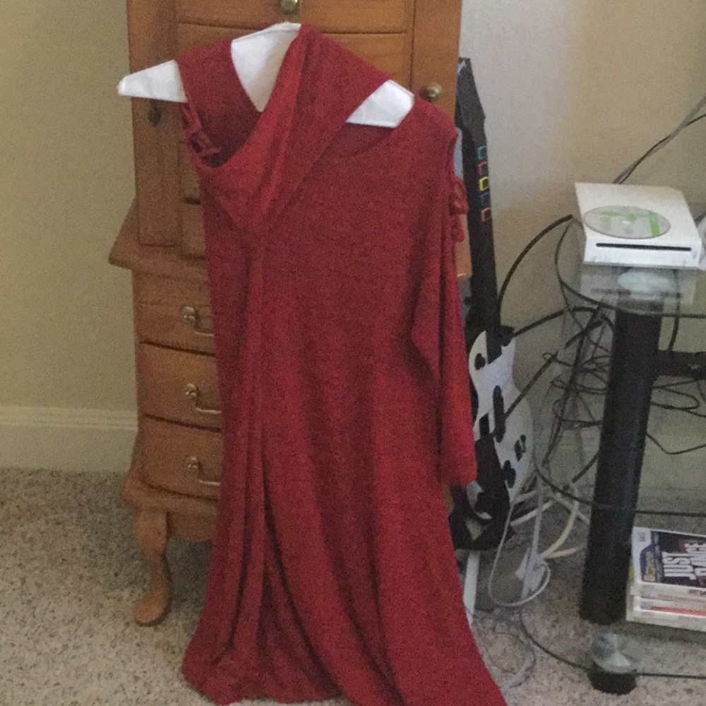 Red dress